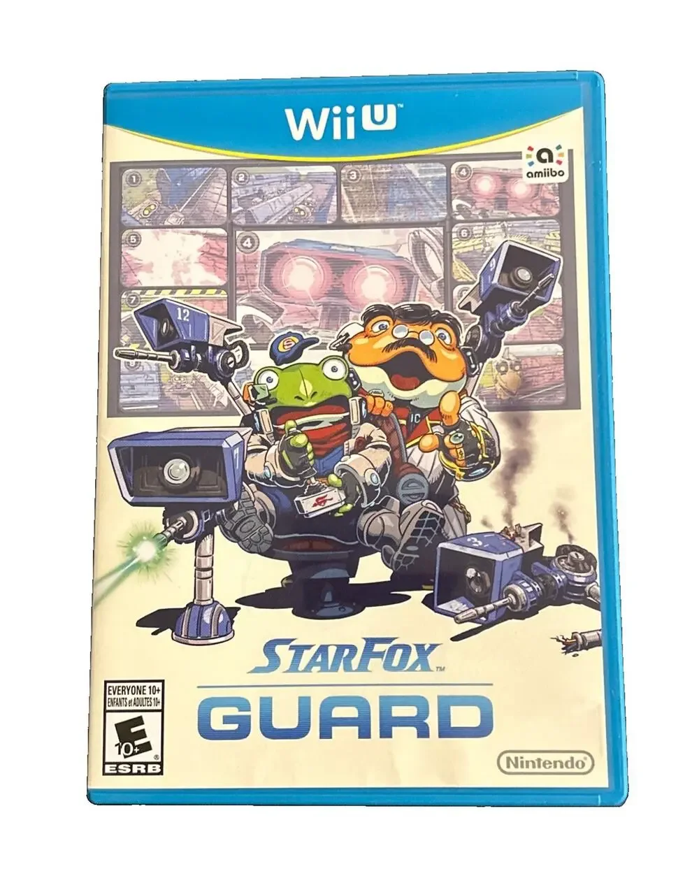Star Fox Guard Nintendo Wii U No Manual Tested & Working